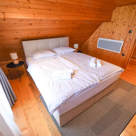 Wooden Baznik With Hot Tub