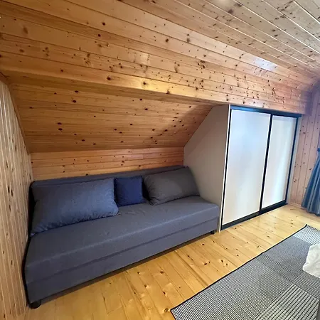 Wooden Baznik With Hot Tub Feriehus Cerklje ob Krki