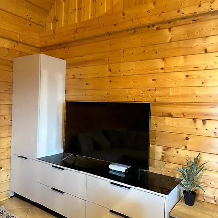 Wooden Baznik With Hot Tub