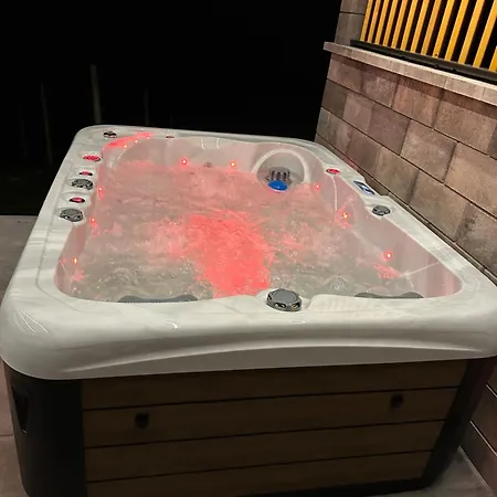 Wooden Baznik With Hot Tub *