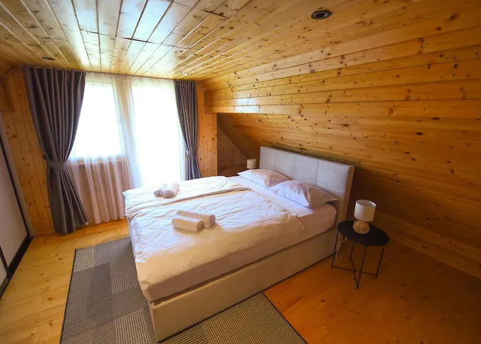 Wooden Baznik With Hot Tub *