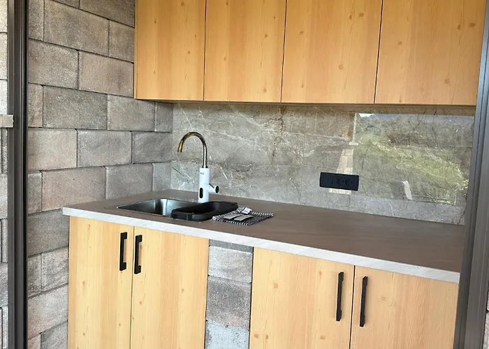 Wooden Baznik With Hot Tub