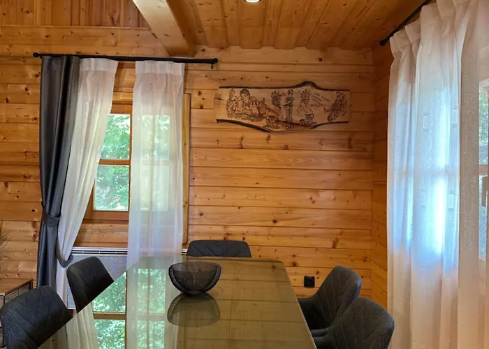 Wooden Baznik With Hot Tub *