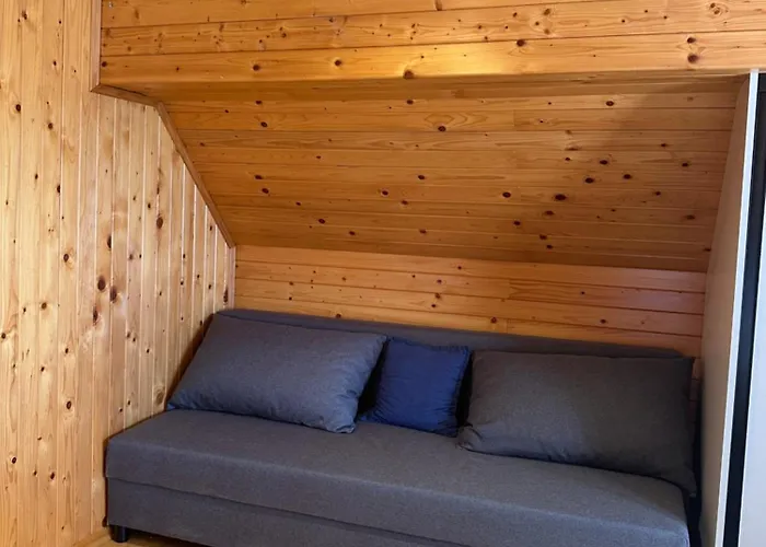 Wooden Baznik With Hot Tub